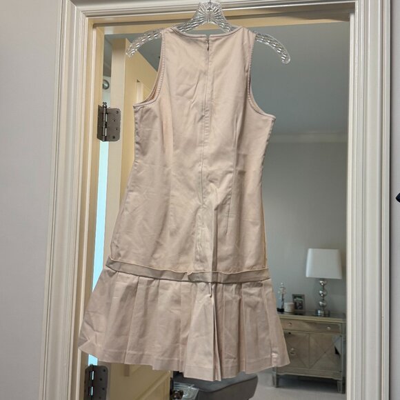 J. Crew Sleeveless Pleated-Hem Shift Dress NWT - Picture 4 of 6